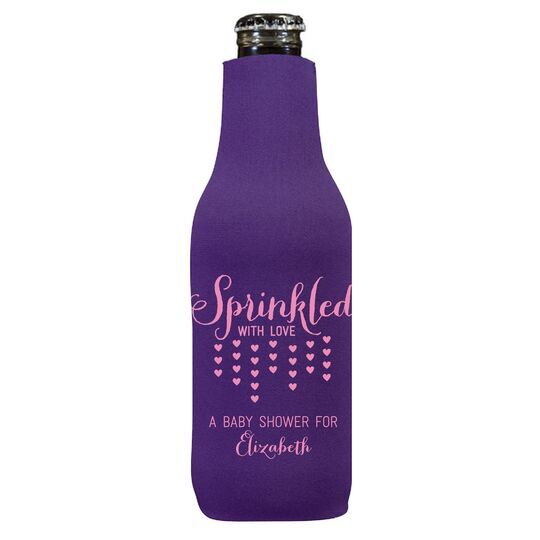 Sprinkled with Love Bottle Koozie